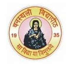 Banasthali Vidyapith Admission Counselling Schedule