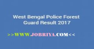 west bengal police forest guard result