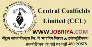 CCL Mining Sirdar Admit Card