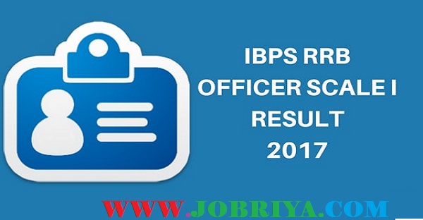 IBPS RRB Officer Scale 1 Result
